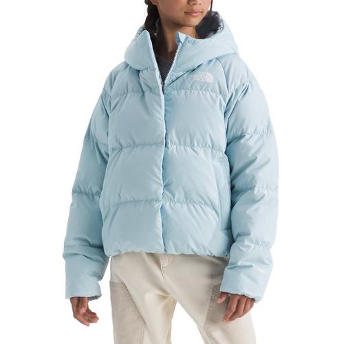 Girls' The North Face North Down Hooded Puffer Jacket - Primary Image