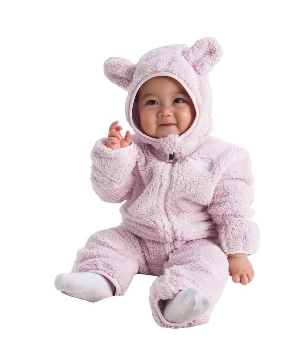 The North Face Infants' Campshire Fleece One-Piece, Boys', 12M, Pale Blossom