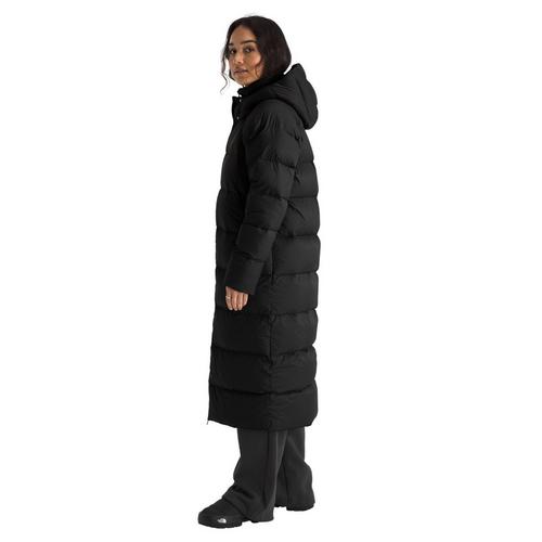 Women's The North Face Hydrenalite City Long Down Hooded Puffer Parka - Primary Image