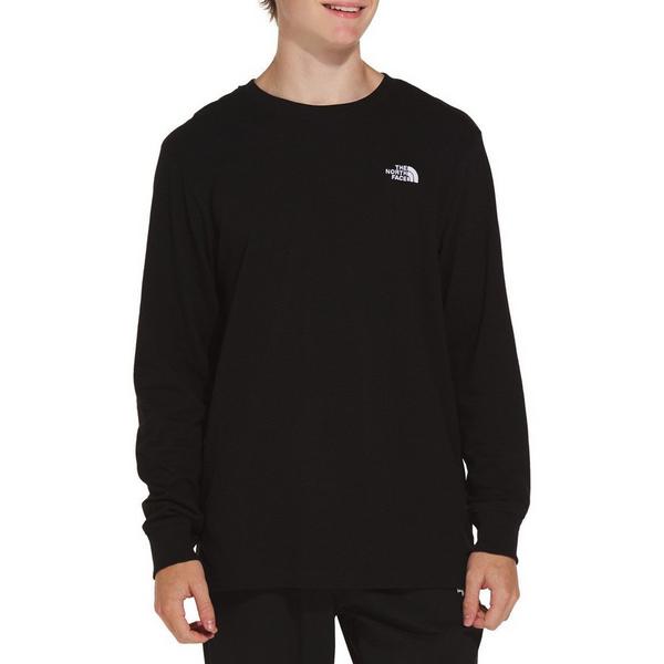 Men's The North Face Evolution Simple Dome Long Sleeve T-Shirt XLarge Black