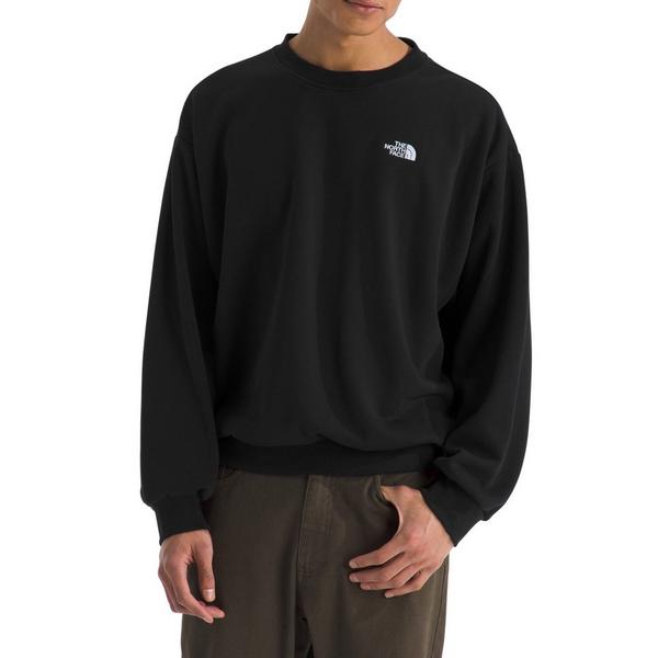 Men's The North Face Evolution Simple Dome Oversized Crewneck Sweatshirt Large TNF Black
