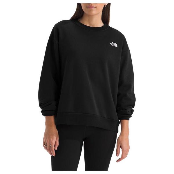 Women's The North Face Evolution Simple Dome Oversized Crewneck Sweatshirt 2XLarge TNF Black