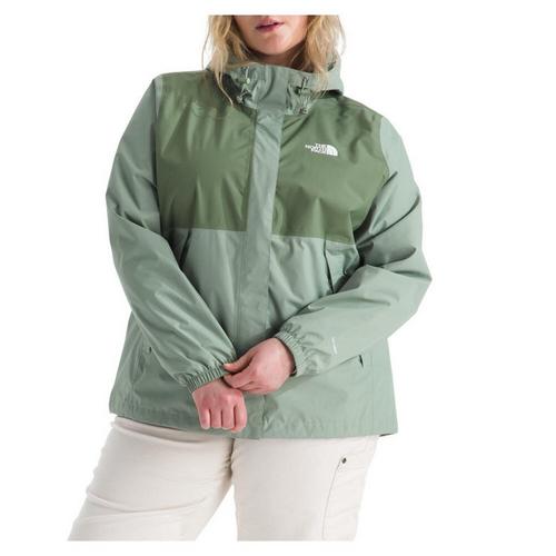 Women's The North Face Plus Size Antora Hooded Rain Jacket - Primary Image