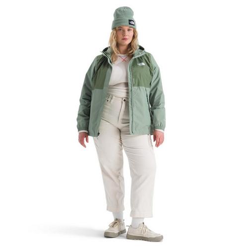 Women's The North Face Plus Size Antora Hooded Rain Jacket - Primary Image