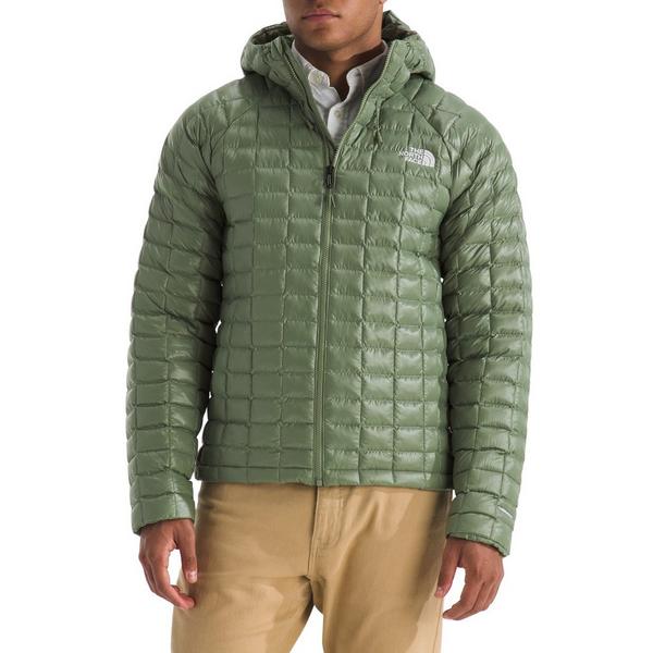 Men's The North Face ThermoBall Puffer Jacket Small Bark Mist