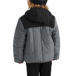 Toddler The North Face Reversible Shasta Full Zip Hooded Puffer Jacket - Thumbnail 3 of 5