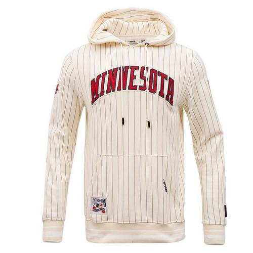 Pro Standard Minnesota Twins Pinstripe Hoodie - Primary Image