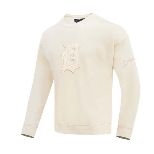 Pro Standard Detroit Tigers Neutral Drop Shoulder Fleece Crew - Primary Image
