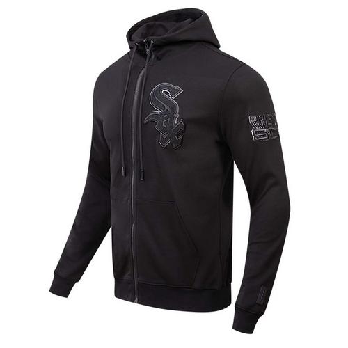 Pro Standard Chicago White Sox Triple Black Full Zip - Primary Image
