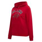 Pro Standard Women's Atlanta Braves Classic Fleece Hoodie - Thumbnail 1 of 2