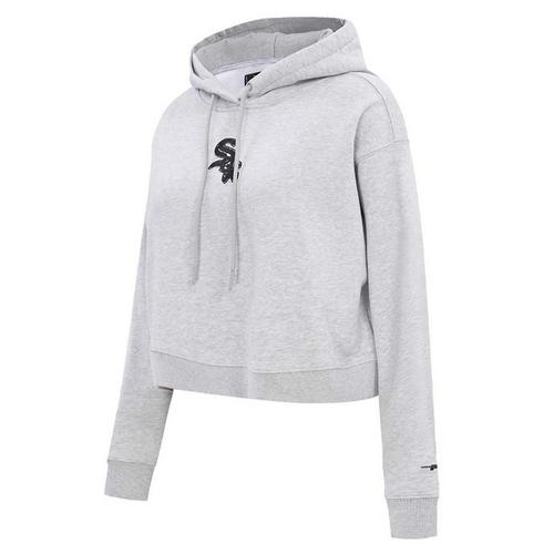 Pro Standard Women's Chicago White Sox Classic Fleece Cropped Hoodie - Primary Image