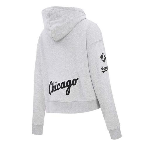 Pro Standard Women's Chicago White Sox Classic Fleece Cropped Hoodie - Primary Image