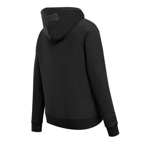 Pro Standard Women's Los Angeles Dodgers Triple Black Fleece Hoodie - Primary Image