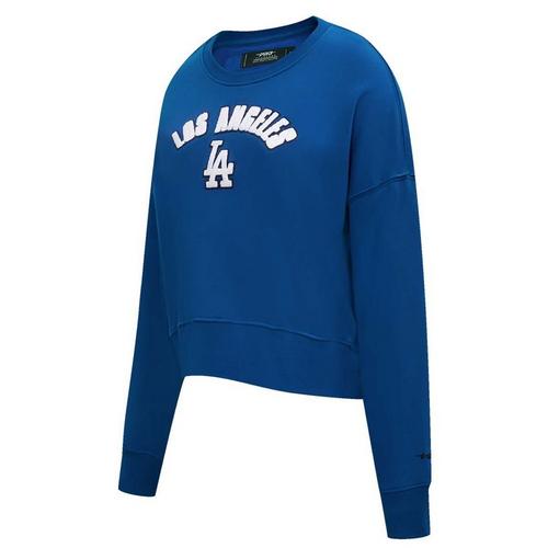 Pro Standard Women's Los Angeles Dodgers Classic Fleece Crew - Primary Image