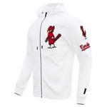 Pro Standard St. Louis Cardinals Chenille Long Sleeve Full Zip - Thumbnail 1 of 2