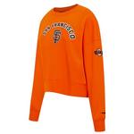 Pro Standard Women's San Francisco Giants Classic Fleece Crew - Thumbnail 1 of 2