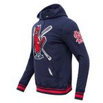 Pro Standard St. Louis Cardinals Retro Mash Up Rib Fleece Hoodie - Thumbnail 1 of 2