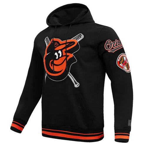 Pro Standard Baltimore Orioles Mash Up Rib Fleece Hoodie - Primary Image