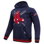 Pro Standard Boston Red Sox Mash Up Rib Fleece Hoodie - Thumbnail 1 of 2