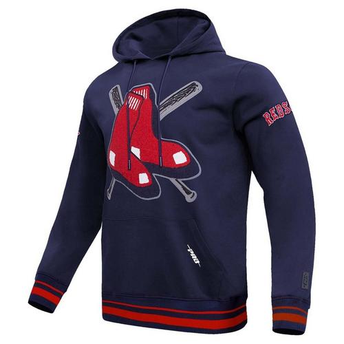 Pro Standard Boston Red Sox Mash Up Rib Fleece Hoodie - Primary Image
