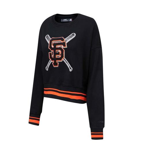 Pro Standard Women's San Francisco Giants Mash Up Rib Fleece Crew - Primary Image