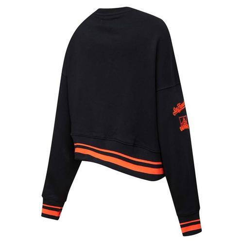 Pro Standard Women's San Francisco Giants Mash Up Rib Fleece Crew - Primary Image
