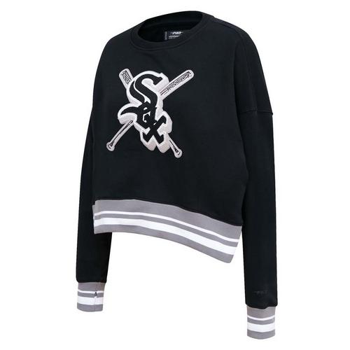 Pro Standard Women's Chicago White Sox Mash Up Rib Fleece Crew - Primary Image