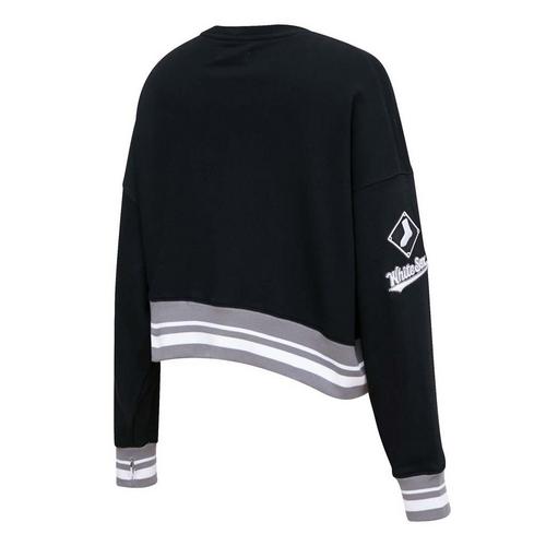 Pro Standard Women's Chicago White Sox Mash Up Rib Fleece Crew - Primary Image
