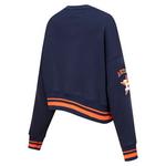 Pro Standard Women's Houston Astros Mash Up Rib Fleece Crew - Thumbnail 2 of 2