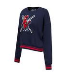Pro Standard Women's St. Louis Cardinals Mash Up Rib Fleece Crew - Thumbnail 1 of 2