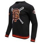 Pro Standard San Francisco Giants Mash Up Rib Fleece Crew - Thumbnail 1 of 2