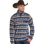 Men's Rock & Roll Denim Aztec Pullover - Thumbnail 1 of 3