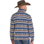 Men's Rock & Roll Denim Aztec Pullover - Thumbnail 2 of 3