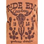 Women's Rock & Roll Denim Ride Em Cowboy T-Shirt - Thumbnail 3 of 3