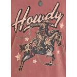 Women's Rock & Roll Denim Howdy T-Shirt - Thumbnail 3 of 3