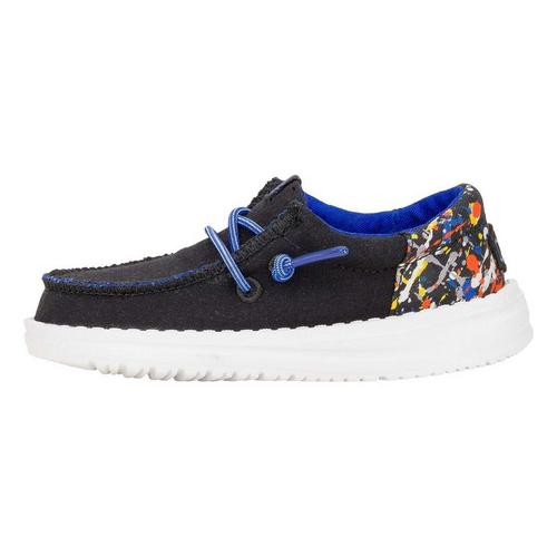 Toddler HEYDUDE Wally Funk Splatter Loafers - Primary Image