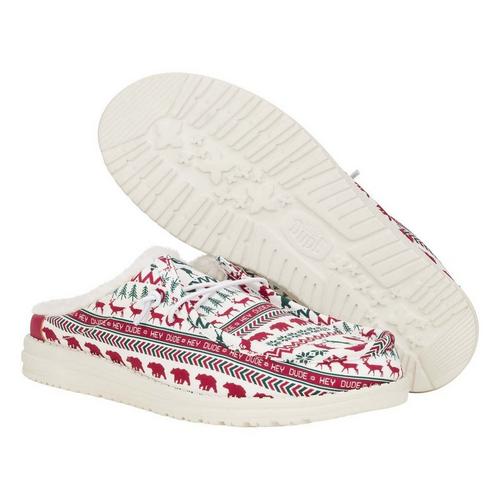 Men's HEYDUDE Wally Holiday Cheer Loafers - Primary Image