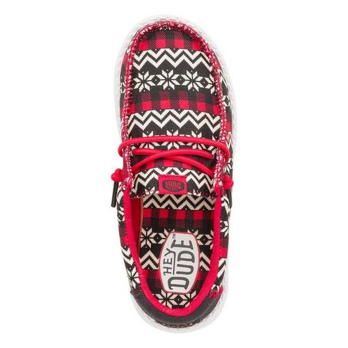 Toddler HEYDUDE Wally Ugly Sweater Loafers - Primary Image