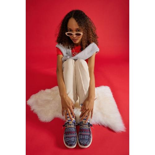 Women's HEYDUDE Wendy Ugly Sweater Shoes - Primary Image