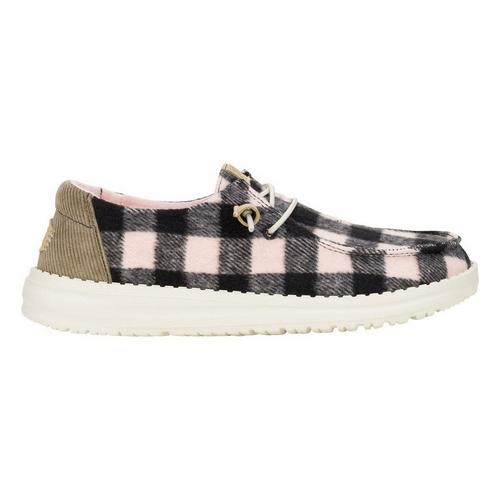 Women's HEYDUDE Wendy Buffalo Plaid Shoes - Primary Image