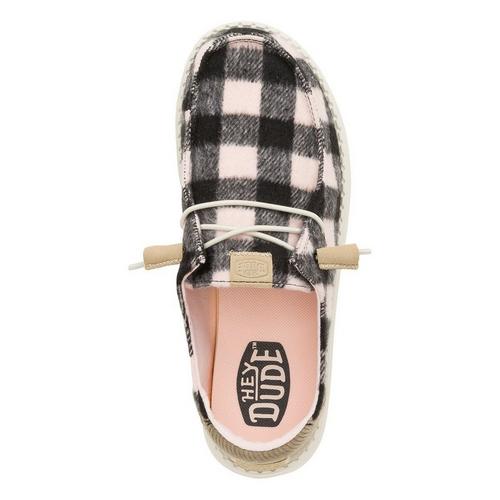Women's HEYDUDE Wendy Buffalo Plaid Shoes - Primary Image