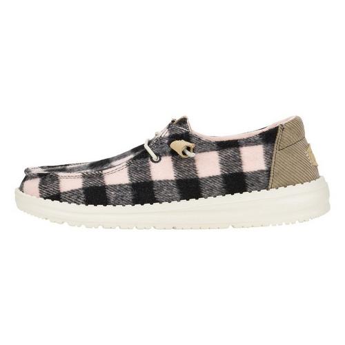 Women's HEYDUDE Wendy Buffalo Plaid Shoes - Primary Image