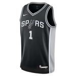 Nike Kids' San Antonio Spurs Victor Wembanyama #1 Kids' Swingman Jersey - Thumbnail 3 of 3