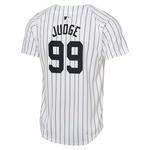 Nike Kids' New York Yankees Aaron Judge #99 Home Jersey - Thumbnail 2 of 3