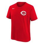 Nike Kids' Cincinnati Reds Elly De La Cruz #44 Home Name & Number T-Shirt - Thumbnail 3 of 3