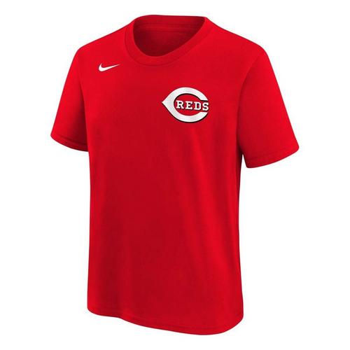 Nike Kids' Cincinnati Reds Elly De La Cruz #44 Home Name & Number T-Shirt - Primary Image