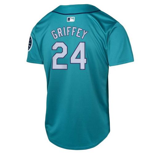Nike Kids' Seattle Mariners Ken Griffey Jr #24 Cooperstown Jersey - Primary Image