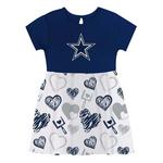 Genuine Outerstuff Toddler Dallas Cowboys All Heart Dress Set - Thumbnail 2 of 3