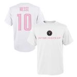 Genuine Stuff Kids' Inter Miami CF Lionel Messi #10 Name & Number T-Shirt - Thumbnail 1 of 3