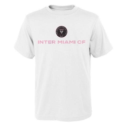 Genuine Stuff Kids' Inter Miami CF Lionel Messi #10 Name & Number T-Shirt - Primary Image